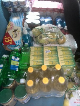Familiile nevoiaşe din Cumpăna primesc tichete alimentare